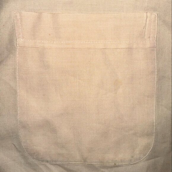 Hickey Freeman dress shirt 16 1/2 x 34 GUC (see‎ pics) name written on inside - Picture 4 of 6